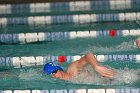 Swimming vs Babson  Wheaton College Swimming vs Babson College. - Photo By: KEITH NORDSTROM : Wheaton, Swimming, Babson